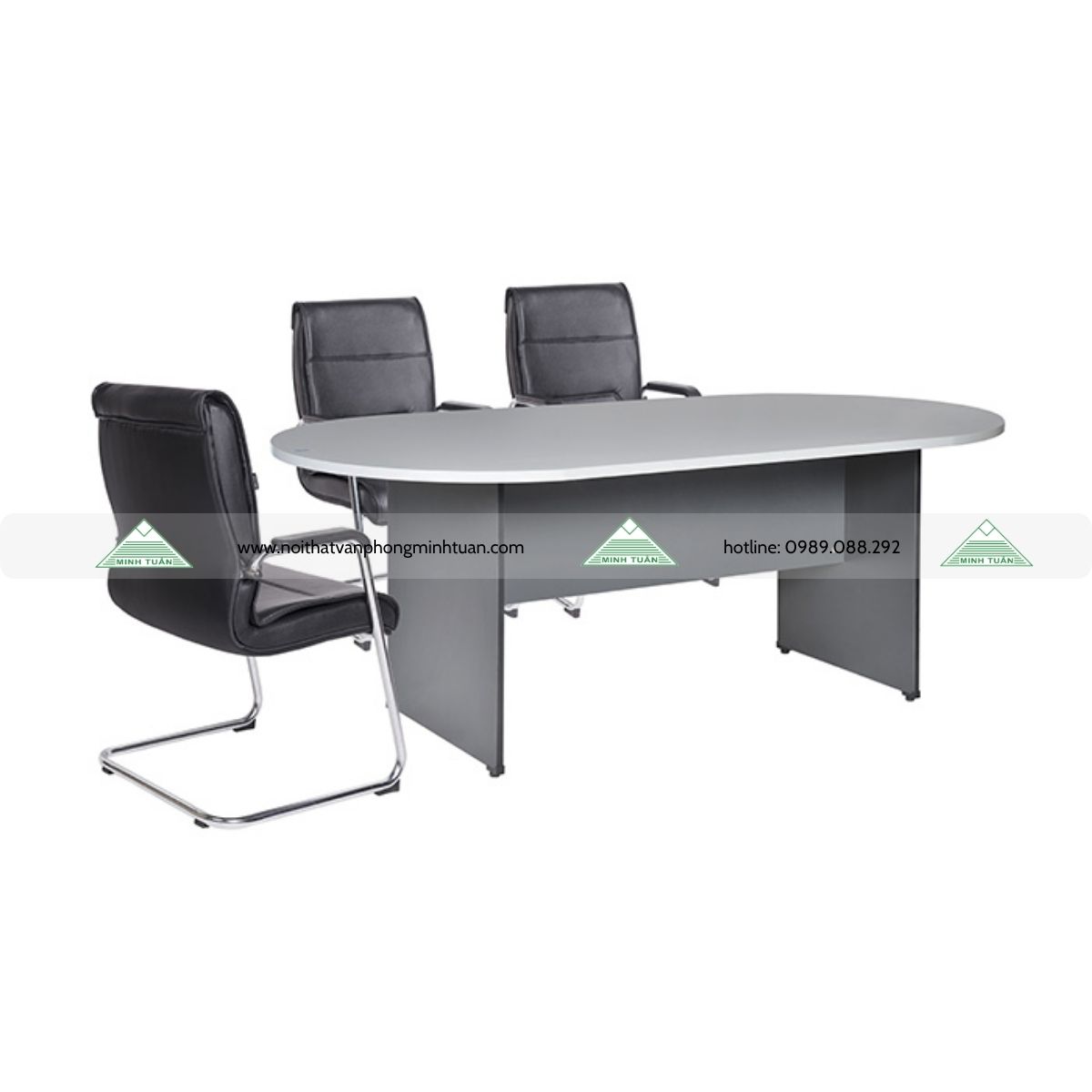 Bàn Họp Chữ Nhật – Oval HPH2812C,OV; HPH3012CN,OV; HPH4812CN,OV