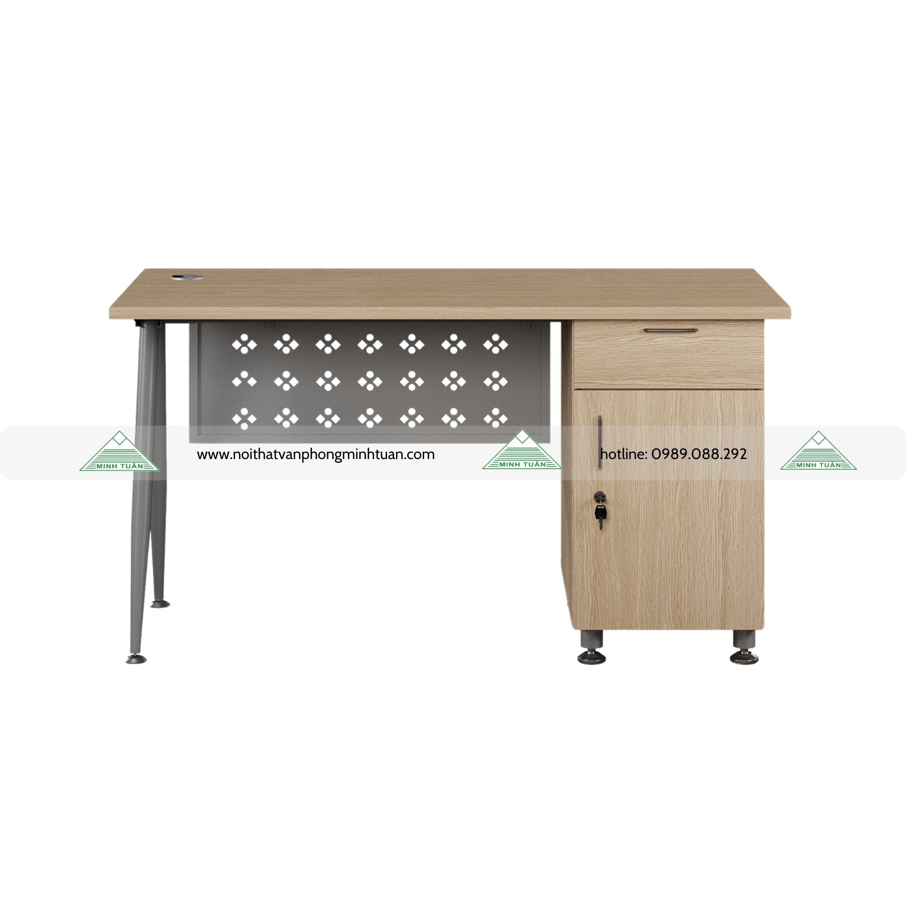 Bàn Nhân Viên ROYAL HR140HLC8Y1