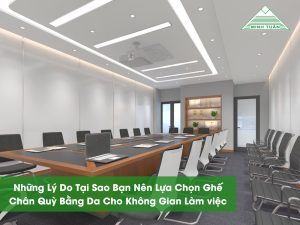 Những Lý Do Tại Sao Bạn Nên Lựa Chọn Ghế Chân Quỳ Bằng Da Cho Không Gian Làm việc