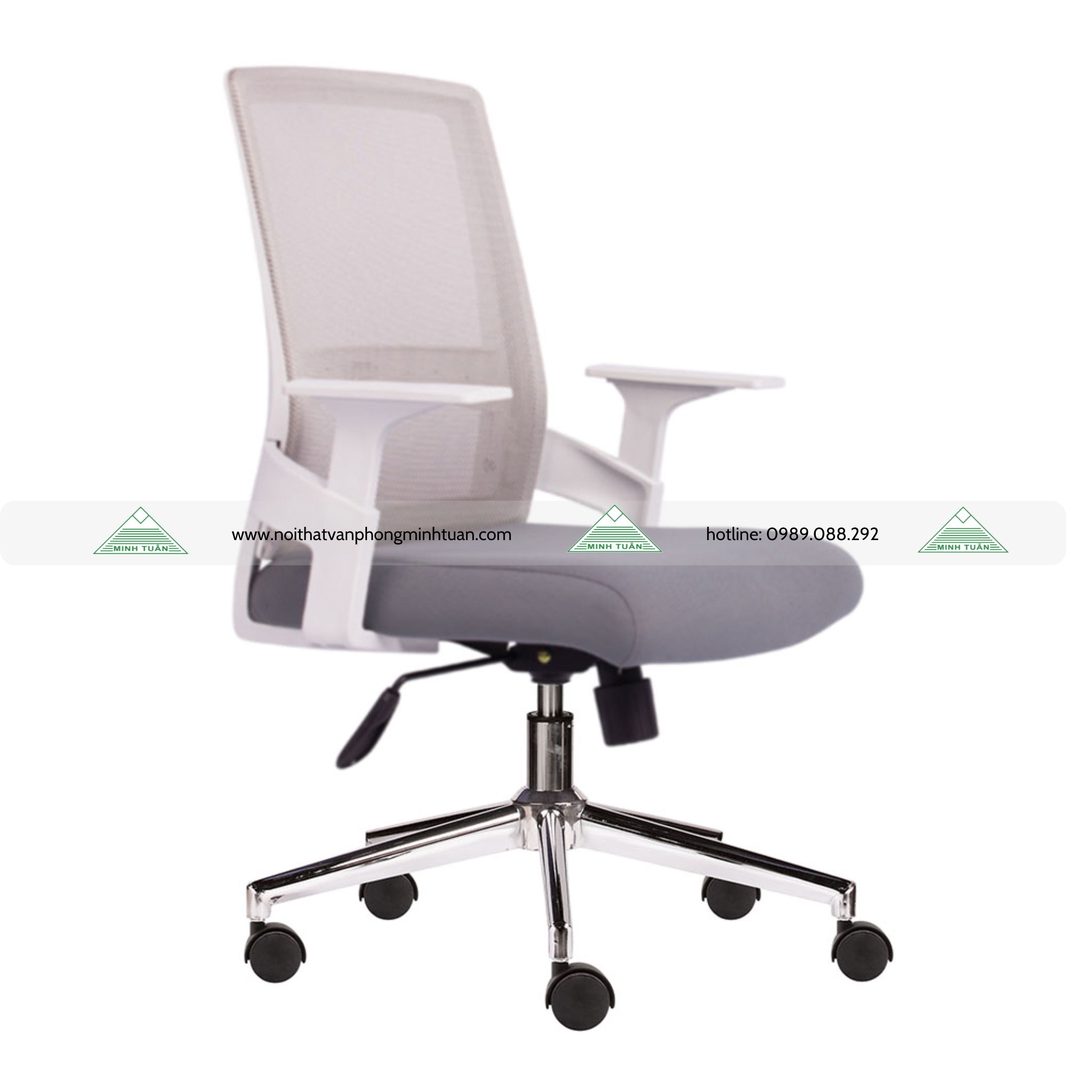 Ghế Lưới Xoay Văn Phòng Cao Cấp M1086-01