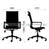Ghế Xoay Văn Phòng M1007-4