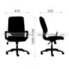 Ghế Xoay Văn Phòng M1020 - 05