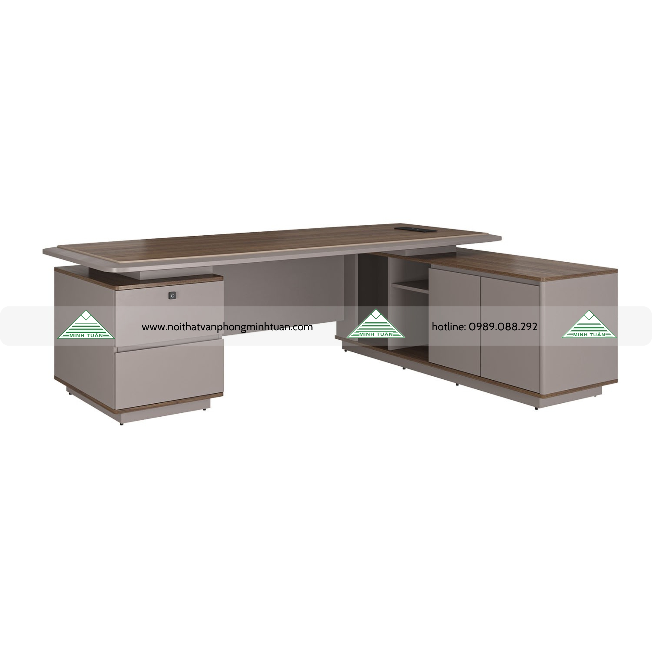 Bàn Tủ Lãnh Đạo Cao Cấp LUXB2218S1