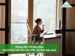 Những Tiêu Chí Lựa Chọn Ghế Công Thái Học Làm Việc Tại Nhà Hiệu Quả