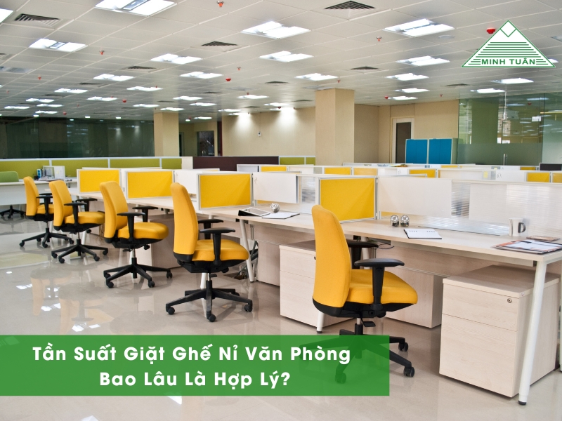 Tần Suất Giặt Ghế Nỉ Văn Phòng: Bao Lâu Là Hợp Lý?