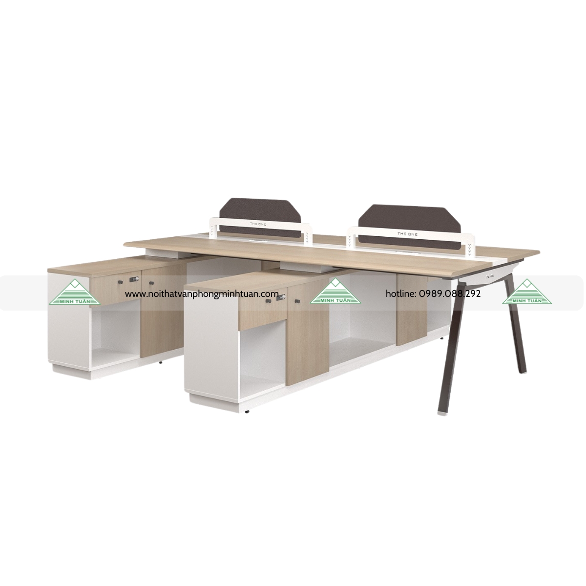 Bàn Modul 4 Chỗ NTVMD02-4C17