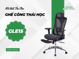 Top 5 Mẫu Ghế Công Thái Học Tốt Nhất Cho Văn Phòng Hiện Đại
