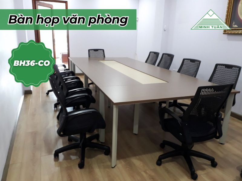 Xu Hướng Thiết Kế Mẫu Bàn Họp Văn Phòng Tối Giản
