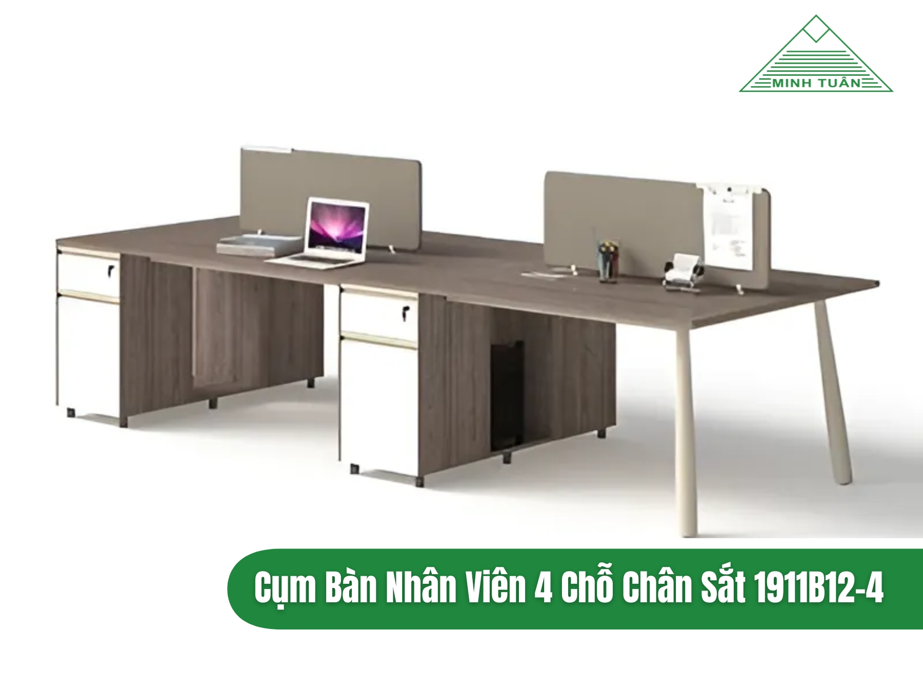 5 Bước Thiết Kế Không Gian Làm Việc Hiệu Quả Với Cụm Bàn Nhân Viên