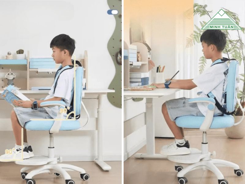 5 Lý Do Ghế Công Thái Học Là ‘Vũ Khí Bí Mật’ Giúp Trẻ Tập Trung Học Tốt Hơn