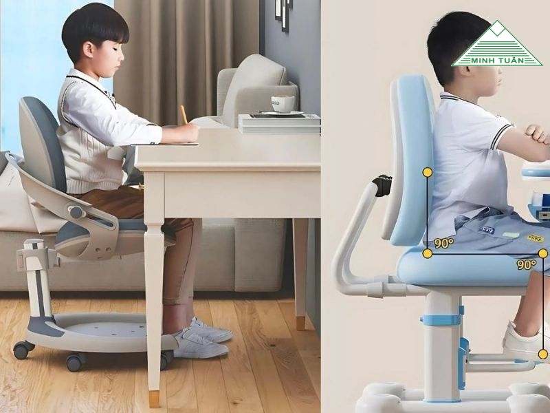 5 Lý Do Ghế Công Thái Học Là ‘Vũ Khí Bí Mật’ Giúp Trẻ Tập Trung Học Tốt Hơn
