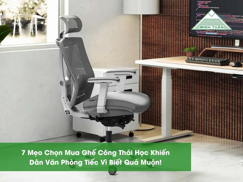 7 Mẹo Chọn Mua Ghế Công Thái Học Khiến Dân Văn Phòng Tiếc Vì Biết Quá Muộn