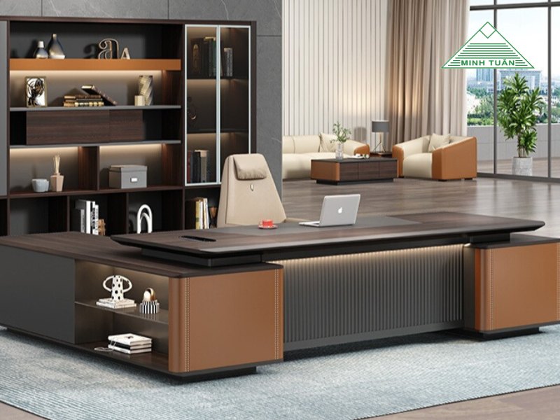 Bàn Giám Đốc Có Hộc Tủ – Giải Pháp Tối Ưu Hóa Không Gian Làm Việc Sang Trọng