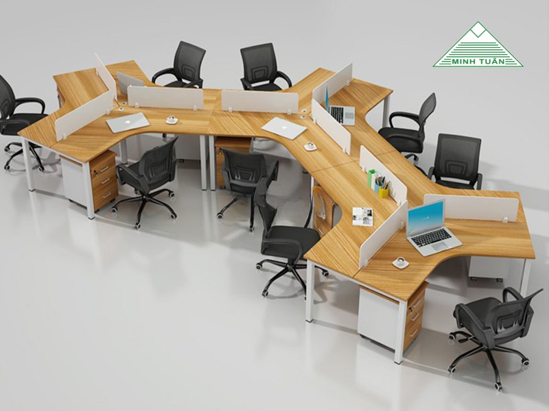 Tại Sao Cụm Bàn Văn Phòng Tiện Lợi Đang Là Xu Hướng Nội Thất Hot Nhất 2025?