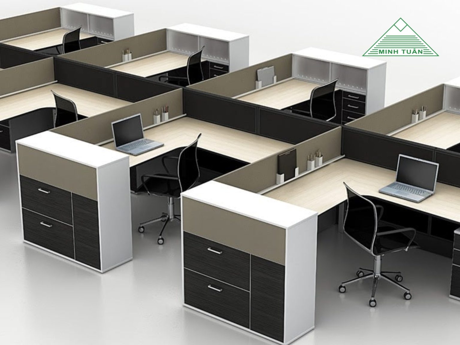 Bàn Chữ L Hiện Đại: Giải Pháp Tối Ưu Không Gian Văn Phòng & Nhà Ở