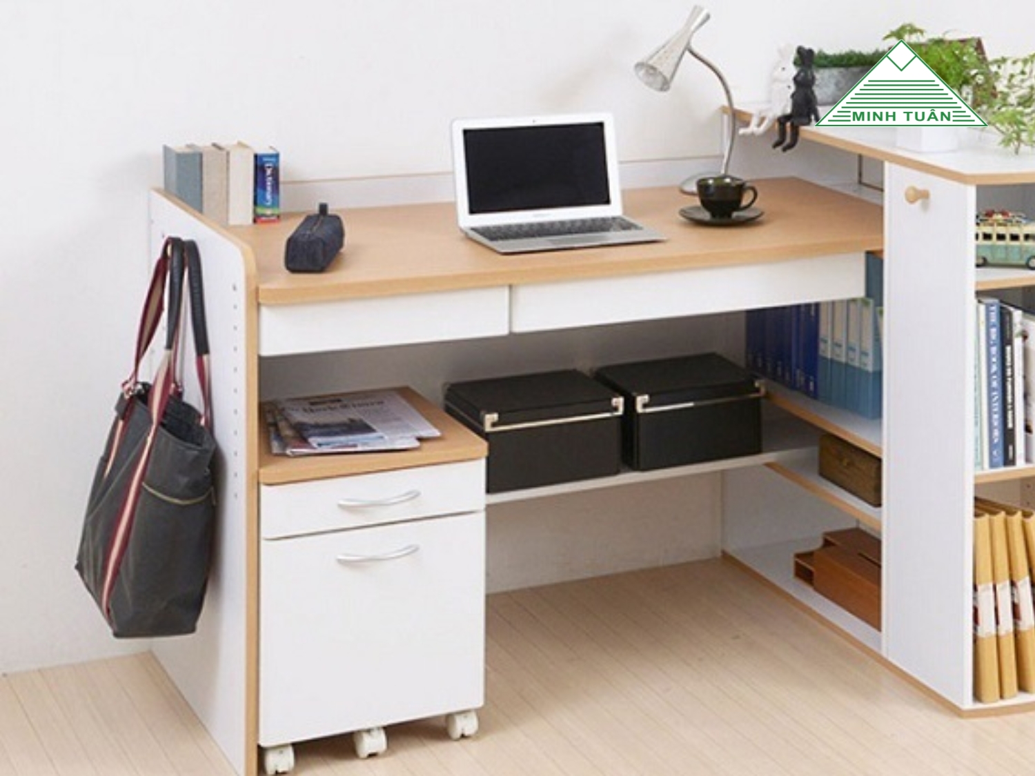Bàn Làm Việc Có Ngăn Kéo Giúp Ngồi Làm Việc Dài Giờ Không Mỏi