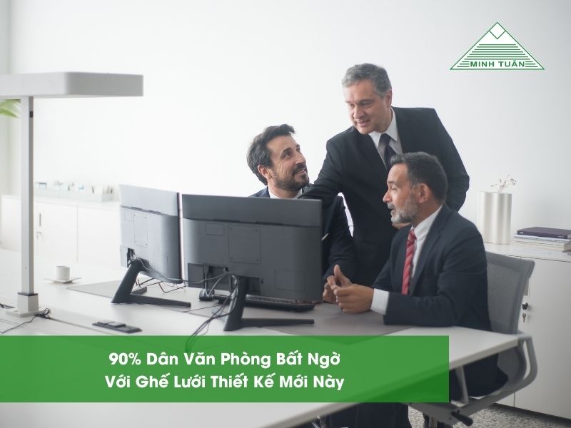 90% Dân Văn Phòng Bất Ngờ Với Ghế Lưới Thiết Kế Mới Này