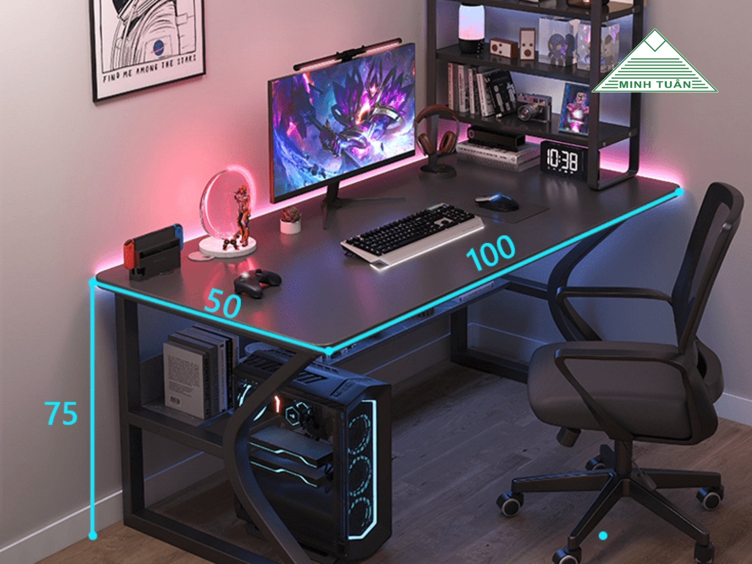 7 Lý Do Bàn Chữ K Chân Sắt Trở Thành Xu Hướng Nội Thất Văn Phòng