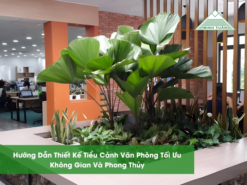Hướng Dẫn Thiết Kế Tiểu Cảnh Văn Phòng Tối Ưu Không Gian Và Phong Thủy