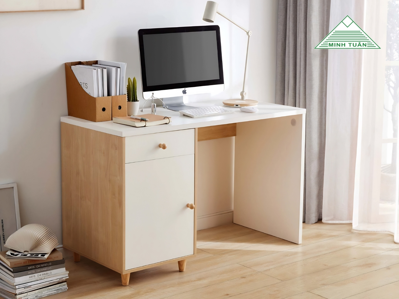 Bàn Làm Việc Nhỏ Gọn Cho Phòng Có Diện Tích Hạn Chế