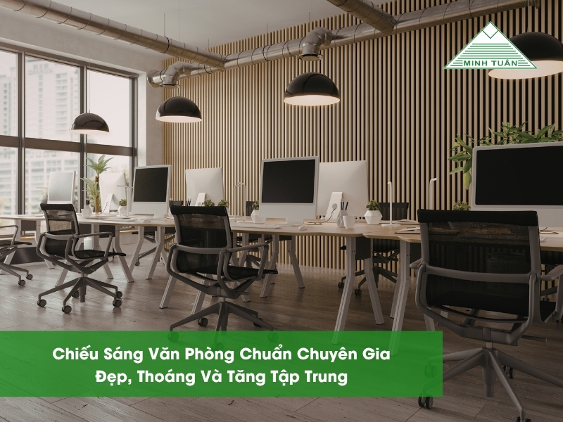 Chiếu Sáng Văn Phòng Chuẩn Chuyên Gia: Đẹp, Thoáng Và Tăng Tập Trung