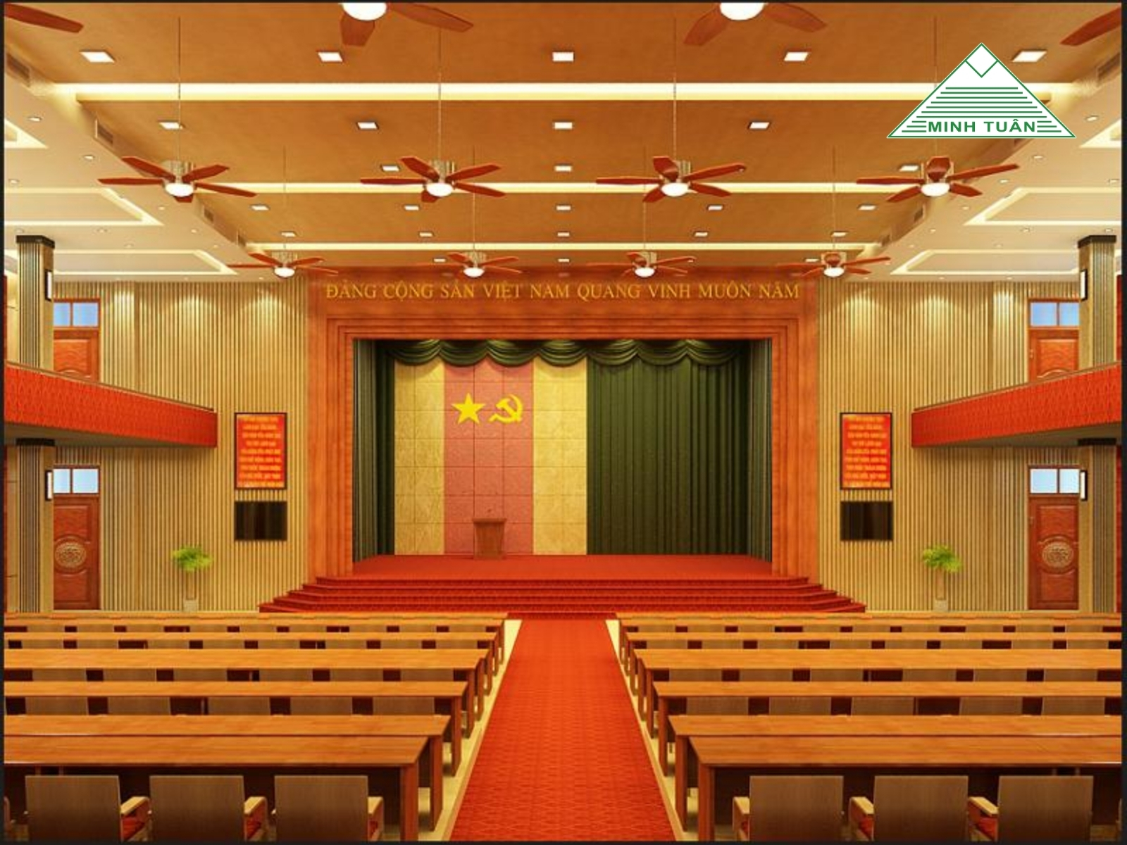 Thiết Kế Hội Trường Trường Học Hiện Đại – Nâng Tầm Môi Trường Giáo Dục