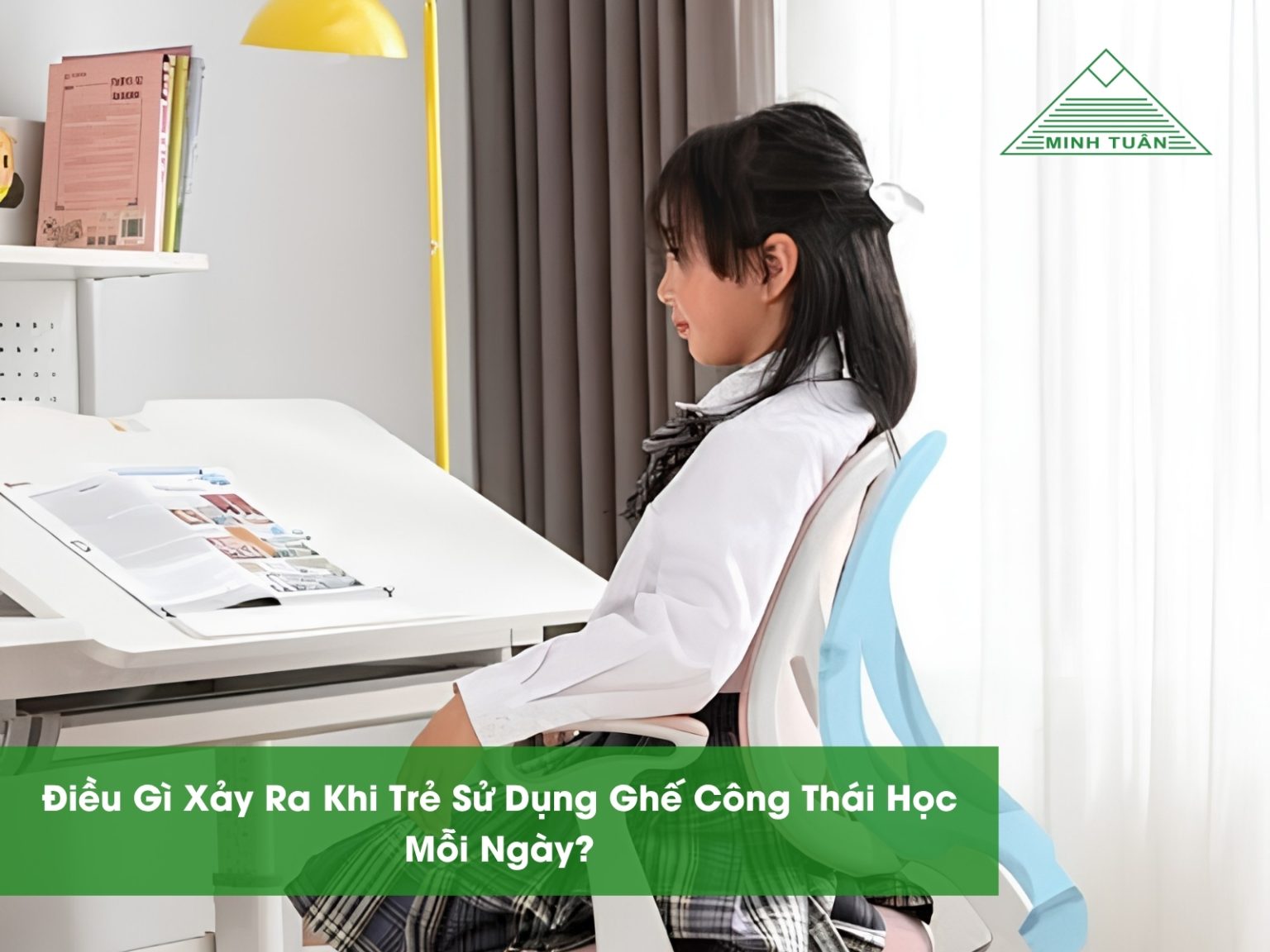 Điều Gì Xảy Ra Khi Trẻ Sử Dụng Ghế Công Thái Học Mỗi Ngày?