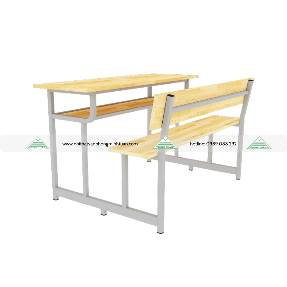 Bàn Liền Ghế Học Sinh BSV-02-01A / BSV-02-01A-CS
