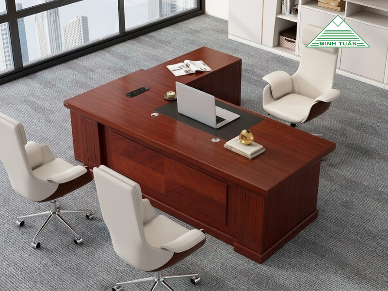 Bàn Văn Phòng Gỗ PU: Giải Pháp Nội Thất Hiện Đại, Bền Đẹp Cho Mọi Không Gian Làm Việc