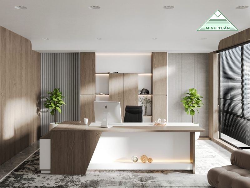Bí Quyết Tối Ưu Diện Tích Với Bàn Lãnh Đạo Cho Văn Phòng Nhỏ