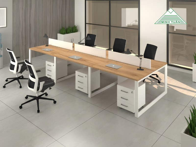 Tiện Ích Tích Hợp Trong Bàn Văn Phòng Hiện Đại Giúp Tối Ưu Không Gian Làm Việc