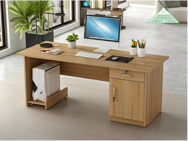 Tiện Ích Tích Hợp Trong Bàn Văn Phòng Hiện Đại Giúp Tối Ưu Không Gian Làm Việc