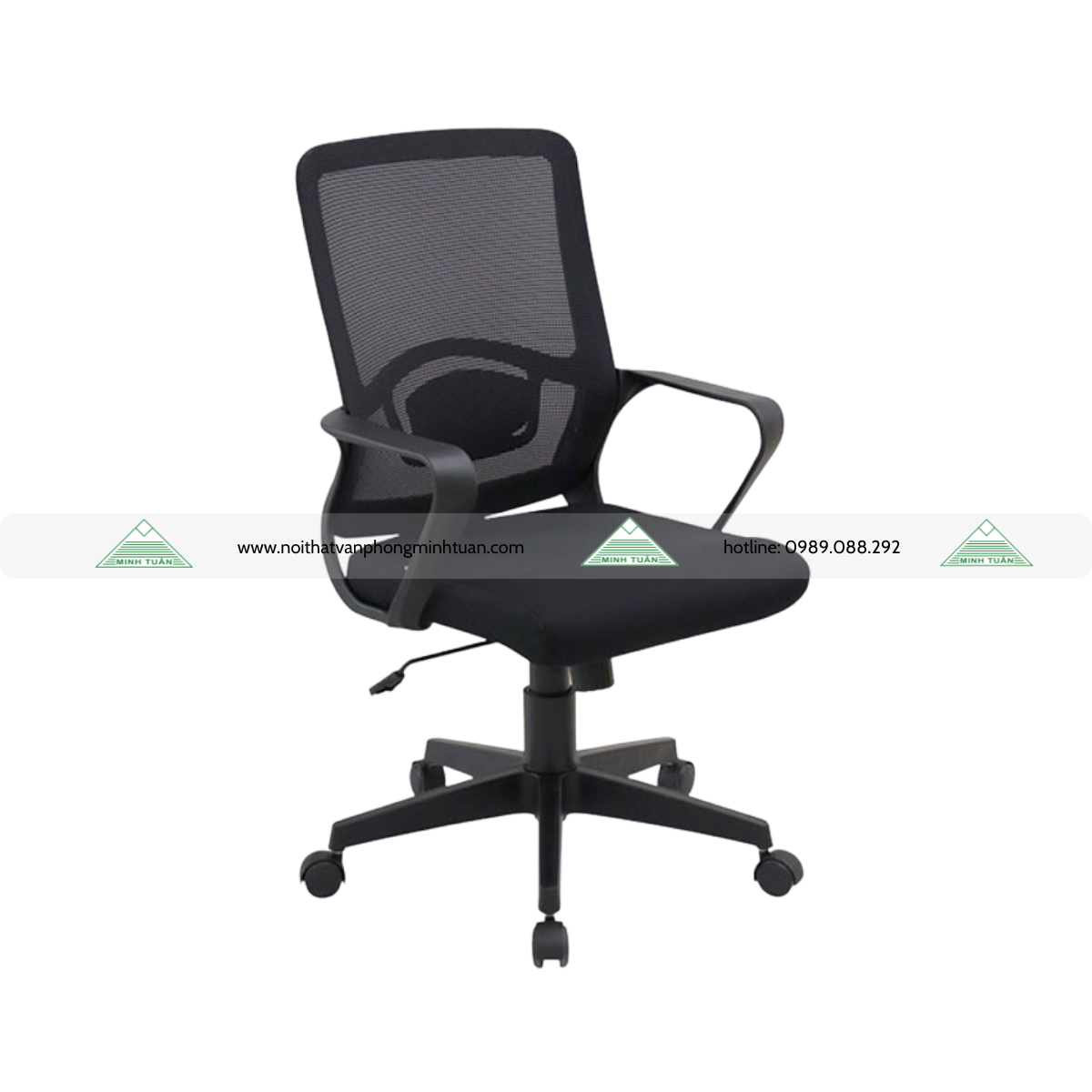 Ghế Xoay Nhân Viên Tựa Lưới GL126