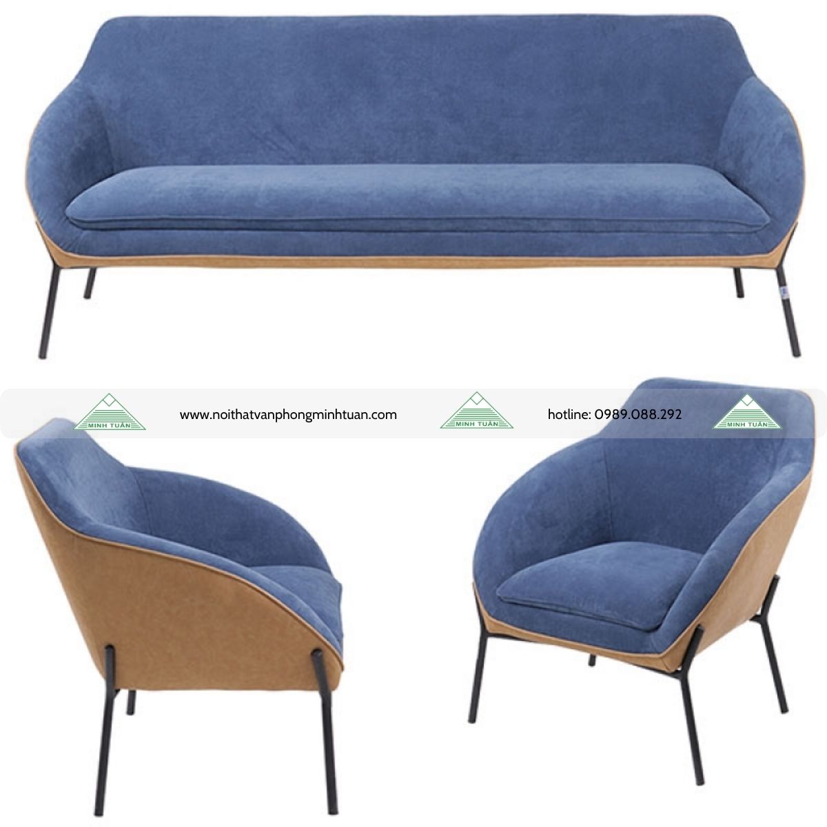 Bộ Ghế Sofa SF712-1; SF712-3